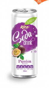 330ml Soda drink passion Flavour 2